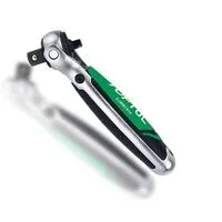 Трещотка 1/2" с шарниром (360°) 72 з. укороченная 1/4"х1/2", CJMM1616 TOPTUL