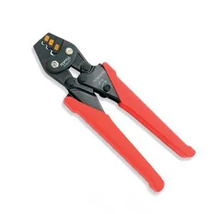 Клещи для обжимки клемм с трещоткой 1, 25-2-3, 5 кв.мм L170мм, DKBB2307 TOPTUL