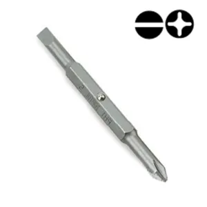 Насадка 1/4" двостороння PH1хSL5 L75мм, FKAA0105 TOPTUL
