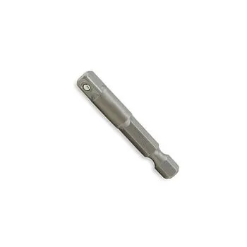 Переходник 1/4"х1/4" L50 (6-гр. под шуруповерт Х квадрат), FPKA0808 TOPTUL