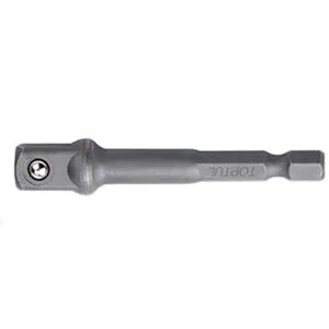 Переходник 1/4"х3/8" L65 (6-гр. под шуруповерт Х квадрат), FPKA0812 TOPTUL