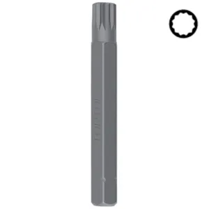 Насадка 10мм L-75мм Spline M5, FSFB1205 TOPTUL
