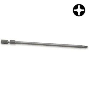 Насадка 1/4" 150мм PH2 магнітна (під шуруповерт), FSLC0802 TOPTUL