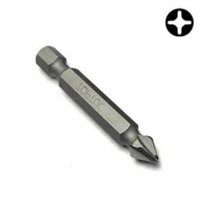 Насадка 1/4" 50мм PH2 2в1 (біта + зенківка по дереву) 2шт., FWAA0802G TOPTUL