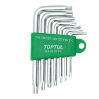 Набор Г-обр. ключей TORX T10-T40 7 ед., GAAL0705 TOPTUL