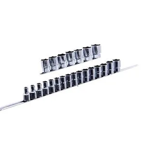 Набор головок 12-гр.1/2" 23 ед. 8~28, 30, 32мм (на планке), GAAQ1604U-12 TOPTUL