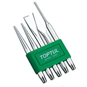 Набор выколоток и зубил 5 шт., GAAV0501 TOPTUL