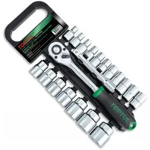 Набор инструмента 1/2" 20 ед. 8-32мм на пластиковом холдере, GABB2001 TOPTUL