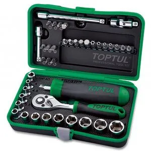 Набор инструмента 1/4" 41 ед., GADW4101 TOPTUL