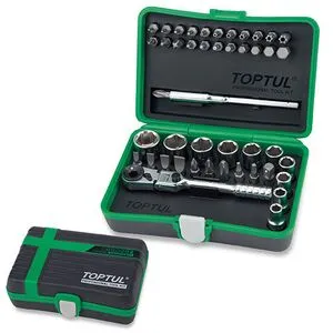 Набор инструмента  1/4"  45ед. (12-гр.)  TOPTUL GADW4502