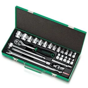 Набор инструмента 1/2" 24 ед. (12pt), GCAD2404 TOPTUL