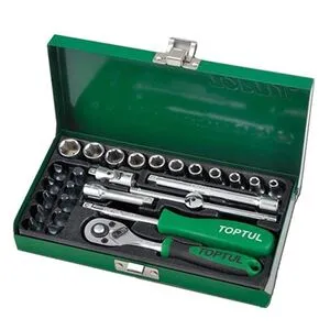 Набор инструмента 1/4" 27 ед., GCAD2701 TOPTUL