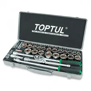 Набор инструмента 1/2" (дюйм+метр.) 43 ед., GCAD4303 TOPTUL