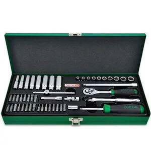 Набор инструмента 1/4" 50 ед. (12-гр.), GCAD5004 TOPTUL