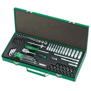 Набор инструмента 1/4" 72 ед., GCAD7202 TOPTUL