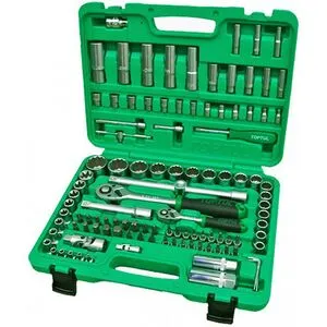 Набор инструмента 1/4"&1/2" 108 ед. (12-гр.) new box, GCAI108R1 TOPTUL