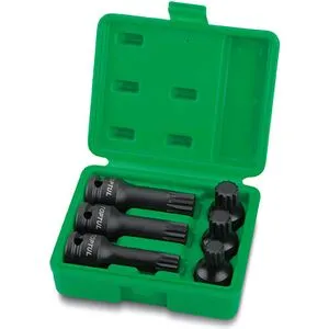 Набор головок ударных 1/2" SPLINE M14-M18 6 ед., GDAI0601 TOPTUL