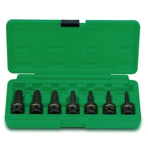 Набор головок TORX ударных 1/2" T30-T70 7 ед., GDAI0701 TOPTUL