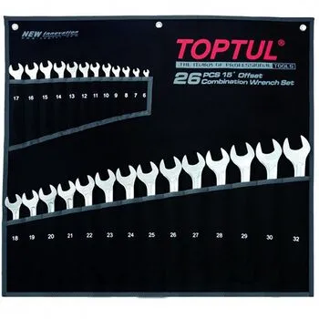 Набор ключей комбинированных 26 шт. 6-32 "Hi-Performance", GPAX2601 TOPTUL