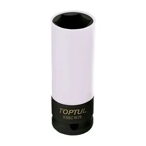 Головка ударная длинная 1/2" для шиномонтажа 13/16", KBBC1626 TOPTUL