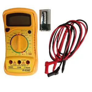 Цифровой мультиметр, R-620D TRISCO