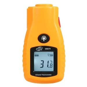 Бесконтактный инфракрасный термометр (пирометр) -32-280°C, 8:1, EMS=0,95 BENETECH GM270
