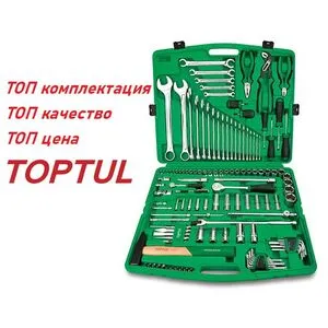 Набор инструмента комбинированный 1/4"&1/2", ключи 6-32мм, 130ед. TOPTUL GCAI130T