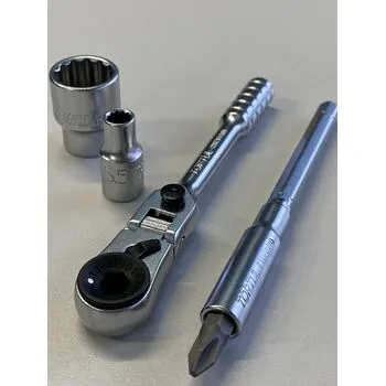 Держатель бит магнитный 1/4" L100мм (исп. с CHEV0811), FTDF0810 TOPTUL