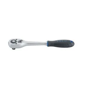 Трещотка усиленная с резиновой ручкой 1/2" (24 зуб.) L=260 мм, 20242 INFO tools