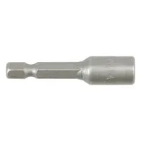 Насадка торцевая магнитная 6-гранная HEX M6 x 48 мм, HEX Ø = 1/4 ", YT-1511 YATO