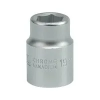 Головка торцевая 6-гранная квадрат 3/4 ", М = 19 мм, L = 50 мм, YT-1301 YATO