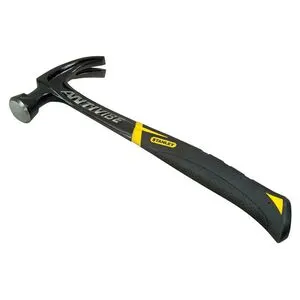 Молоток столярный FatMax M = 567 г, l = 325 мм, с согнутыми клещами, FMHT1-51277 STANLEY