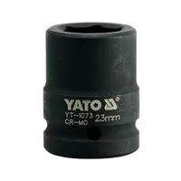 Головка торцевая ударная 6-гранная квадрат 3/4 ", М = 23 мм, L = 50 мм, YT-1073 YATO