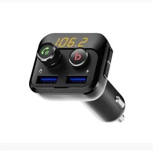 FM-трансмиттер Grand-X 98GRX MegaBass, Bluetooth V5.0, Hands Free, MicroSD, 2UB 1A-2.4A (98GRX)