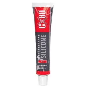 Герметик прокладки CX-80 SILICONE PROFESIONAL 80ml red-Premium / красный 80 RD