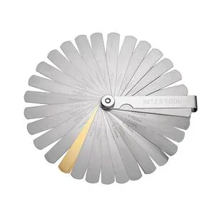 Комплект щупов 0,04-0,88мм 32шт, AT-0004 INTERTOOL