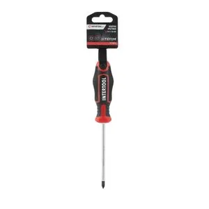 Викруткa PH1 * 100 мм, S2, STORM, VT-3416 INTERTOOL