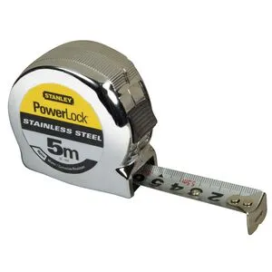 Рулетка 8м х 25мм Powerlock с лентой из нержавеющей стали, 0-33-301 Stanley