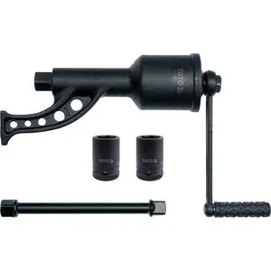 Вороток с редуктором квадрат 1 ", F = 5800 Нм, L = 380 мм, YT-07822 YATO