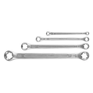 Ключи накиднии "TORX" Е6-Е24, Набор 4шт., YT-0530 YATO
