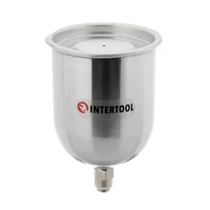 Бачок металлический с наружной резьбой M14x1.25. 600мл, PT-1907 INTERTOOL