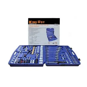 Набор инструментов универсальный 1/4"&1/2"DR 118 ед., 118MDA KingRoy (8118)