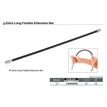 Гибкий удлинитель 1/4" L460mm, CASA0818 TOPTUL