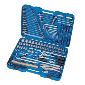 Набор инструмента 1/4", 3/8" и 1/2" 6-гр. 142 пр., 61421 INFO tools