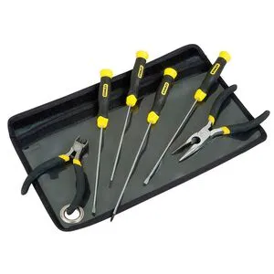 Набор отверток 4 ед. Кашнгрип + пассатижи и кусачки STANLEY 1-65-010