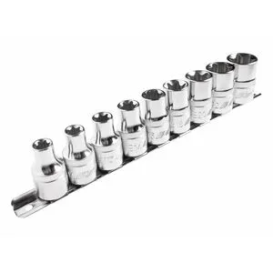 Набор торцевых головок TORX E10-E241/2" (9ед.) (H409E JTC)
