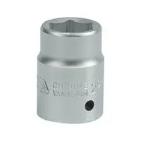Головка торцевая 6-гранная квадрат 3/4 ", М = 22 мм, L = 50 мм, YT-1303 YATO