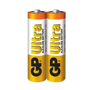Батарейка GP ULTRA ALKALINE 1.5V 15AU21-S2 щелочная, LR6, пвх пленка 2 штуки в упаковке (48911992172