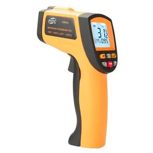 Бесконтактный инфракрасный термометр (пирометр) -50-550°C, 12:1, EMS=0,1-1 BENETECH GM500
