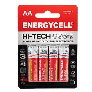 Батарейка ENERGYCELL EN15HT-B4 1.5V солевая R6, АА4 BLISTER PK (4820226380078)